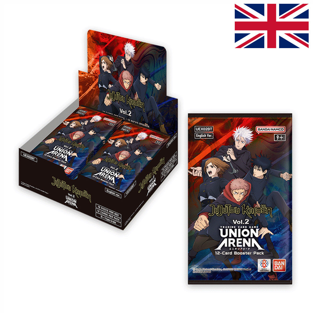 Jujutsu Kaisen Vol. 2 Booster Display – Union Arena 🇬🇧 Englisch CoolUp Cards
